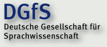 Deutsche Gesellschaft f�r Sprachwissenschaft